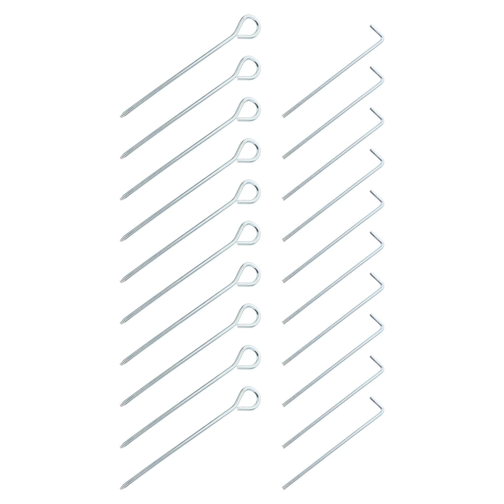 20Pcs Tent Stakes Camping Anchors Z302974