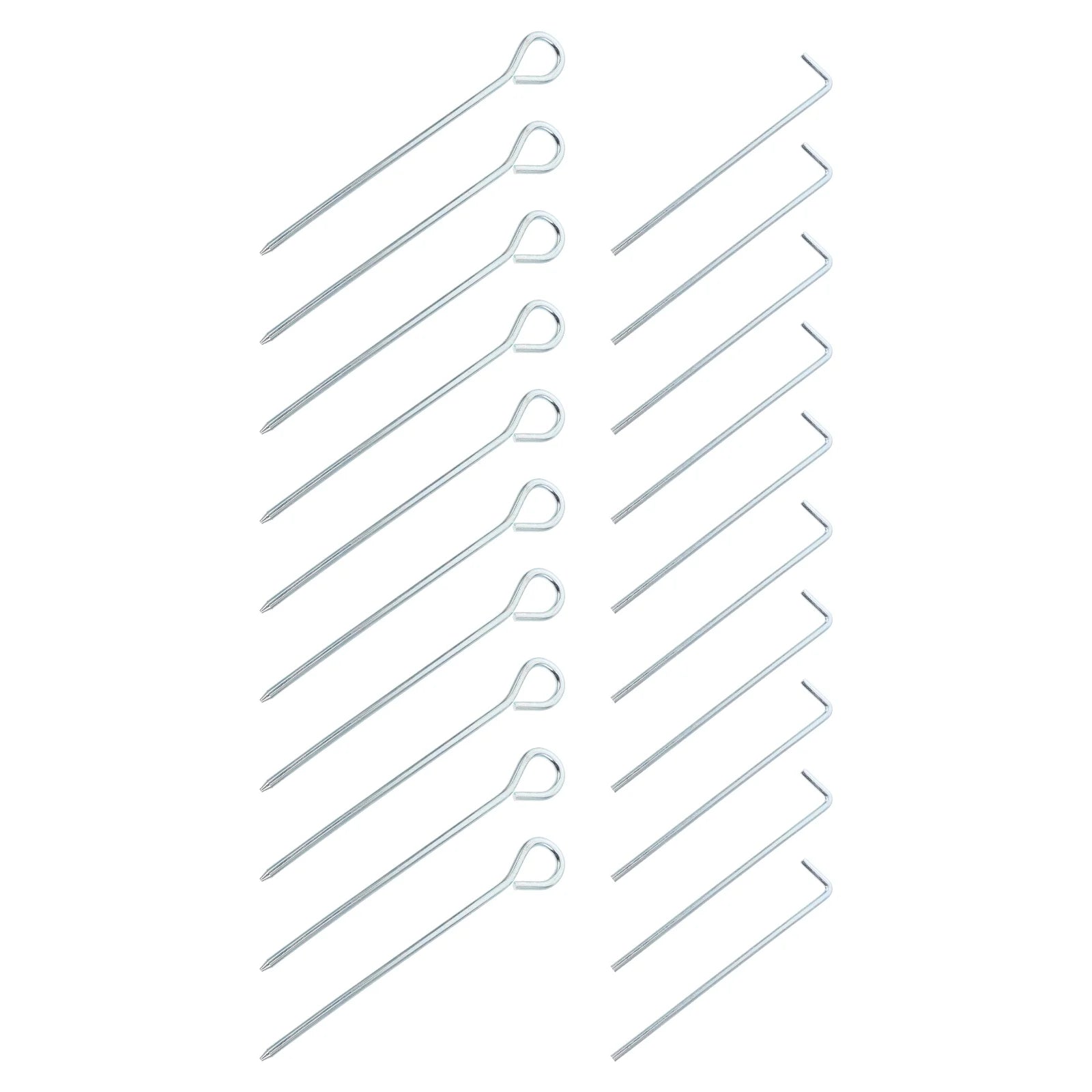 20Pcs Tent Stakes Camping Anchors Z302974