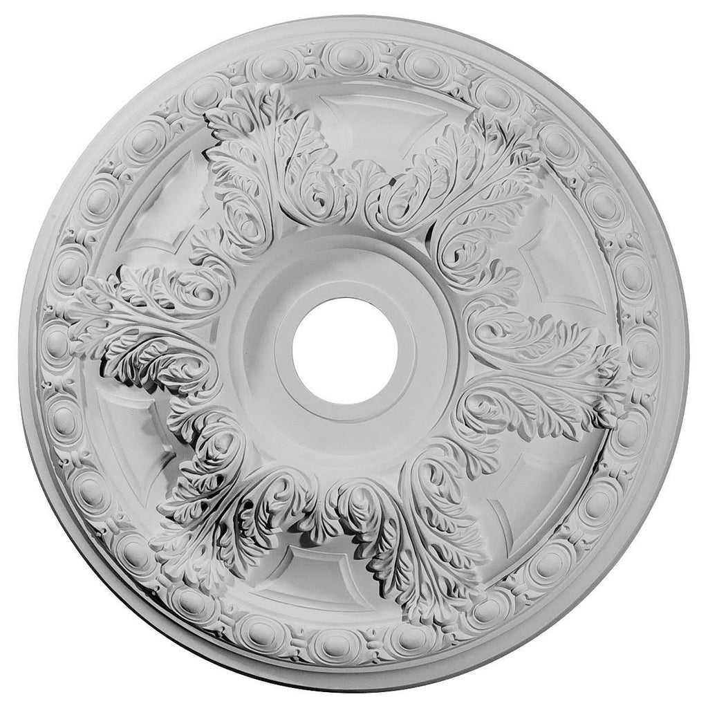23 3/8 inchod x 3 5/8 inchid x 2 1/2 inchp Granada Ceiling Medallion U5030