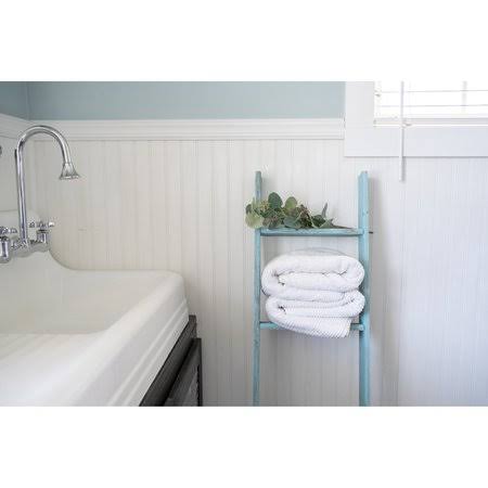 Turquoise 5 Foot Decorative Bookcase Ladder K5360