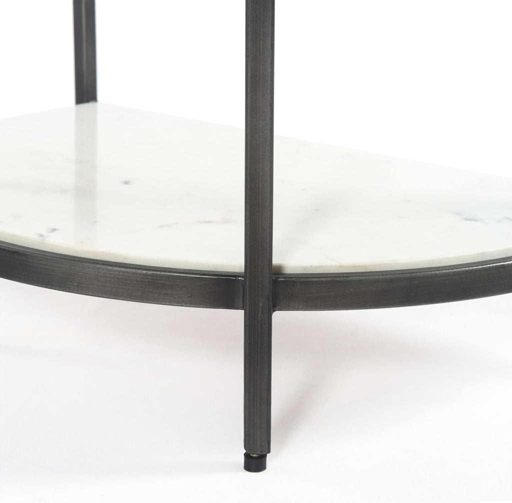 Grey Smoked Glass End Table N736961