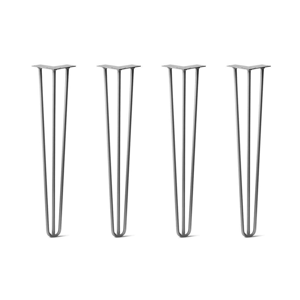 Raw Steel Hairpin Legs Set of 4 H170908
