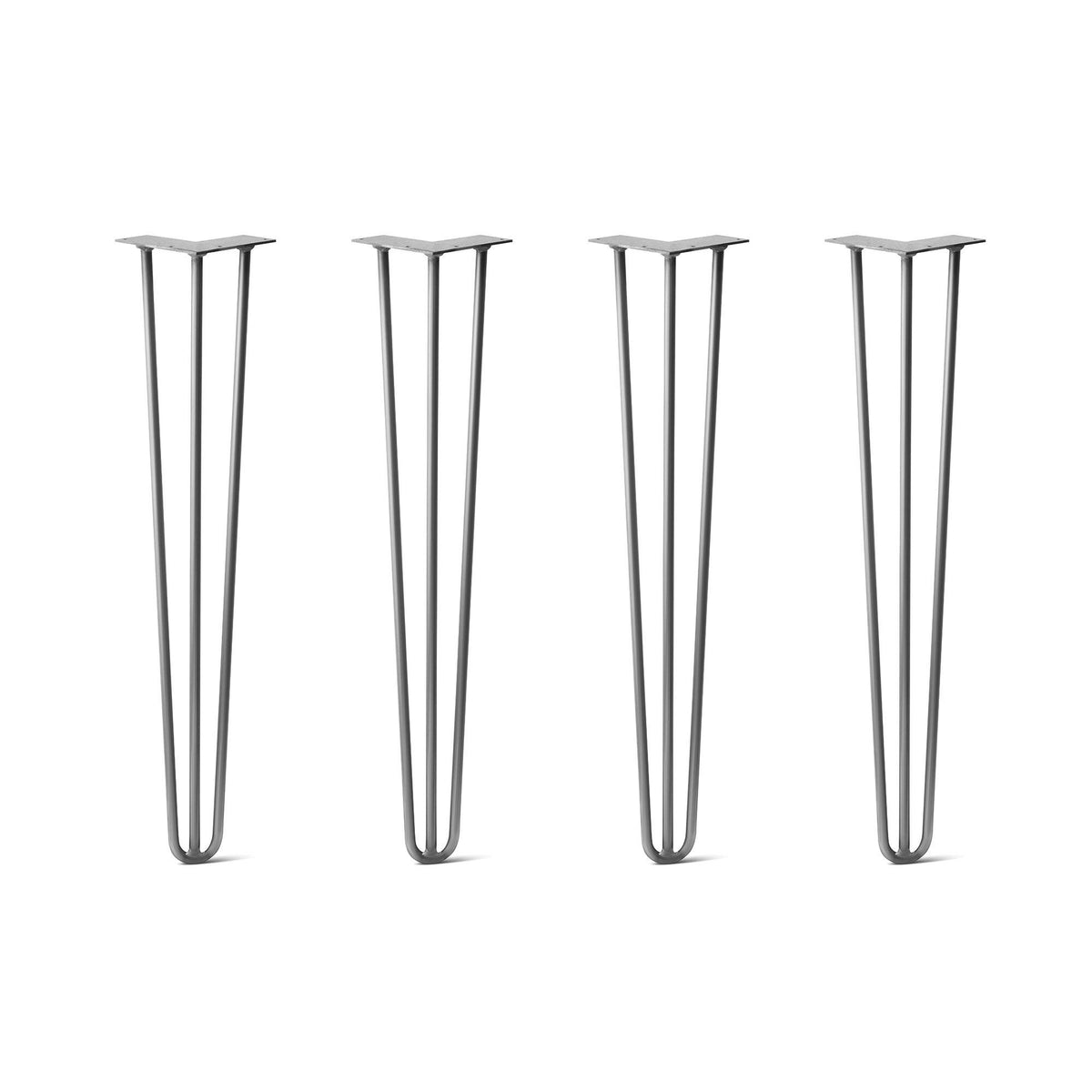 Raw Steel Hairpin Legs Set of 4 H170908