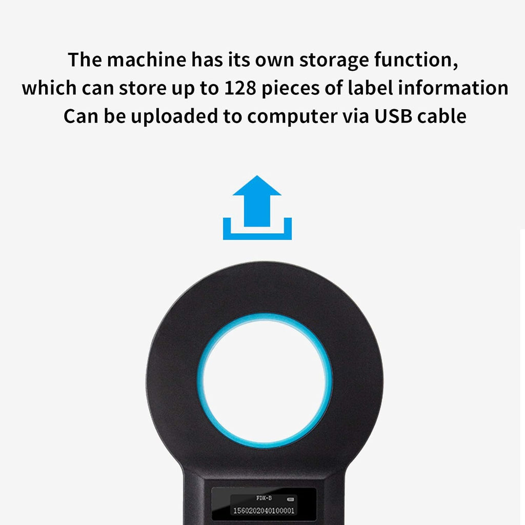 Bluetooth Animal Microchip Tag Reader Scanner O1174