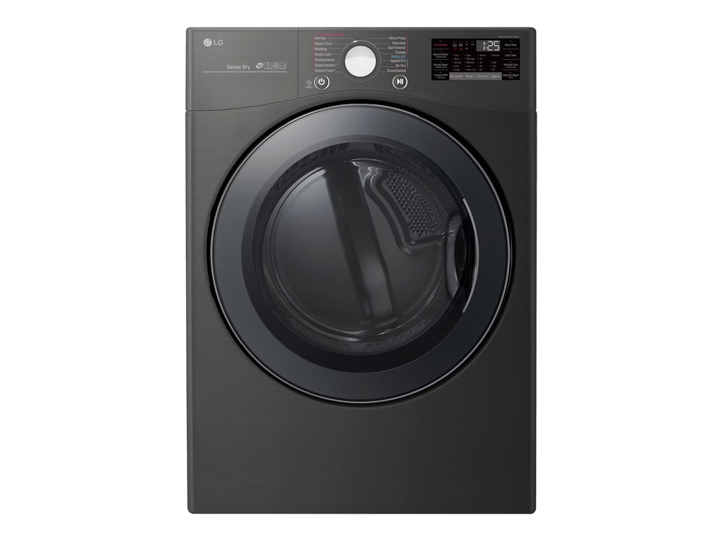 Black Steel Front Loading Dryer H326