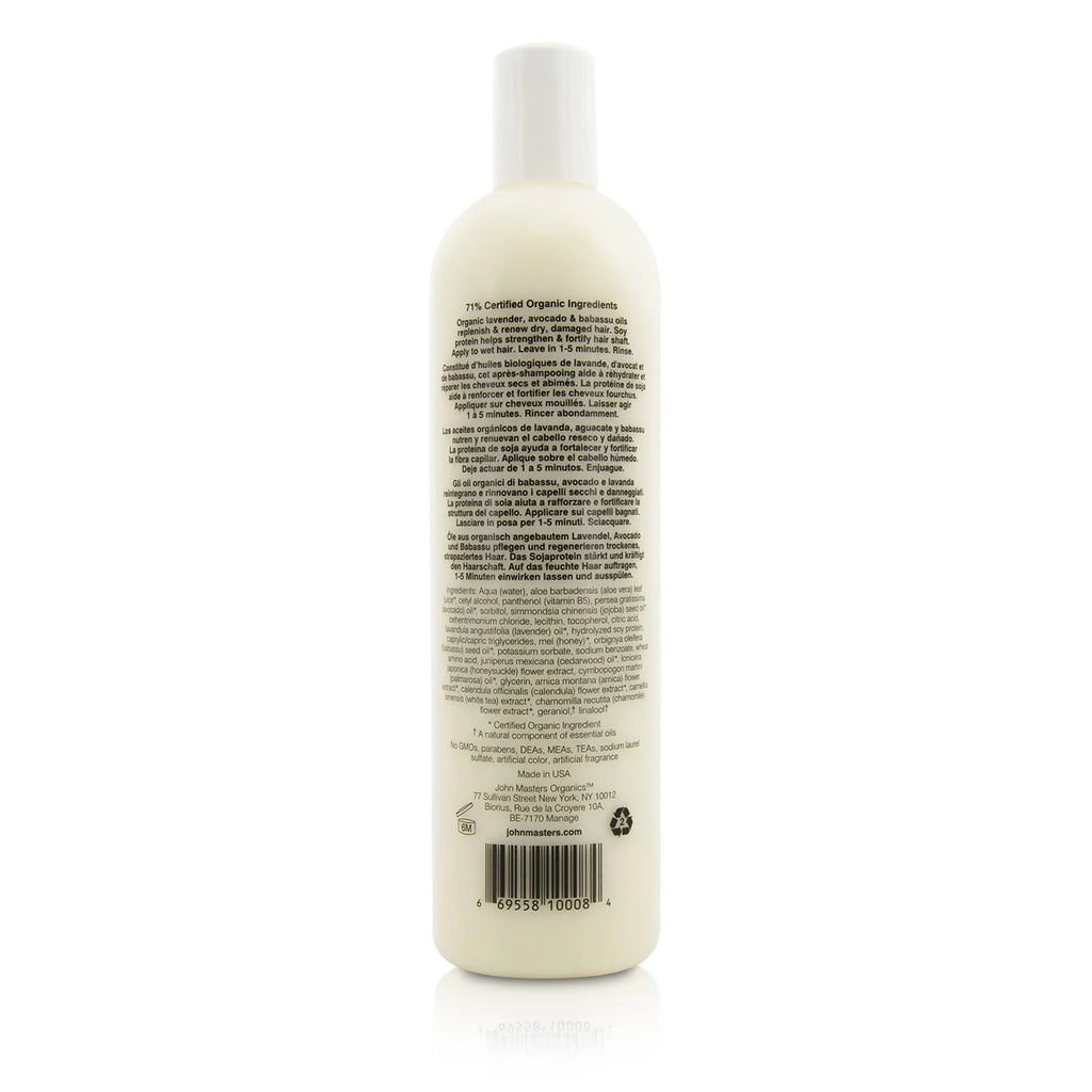 Lavender & Avocado Intensive Conditioner 473ml B164430