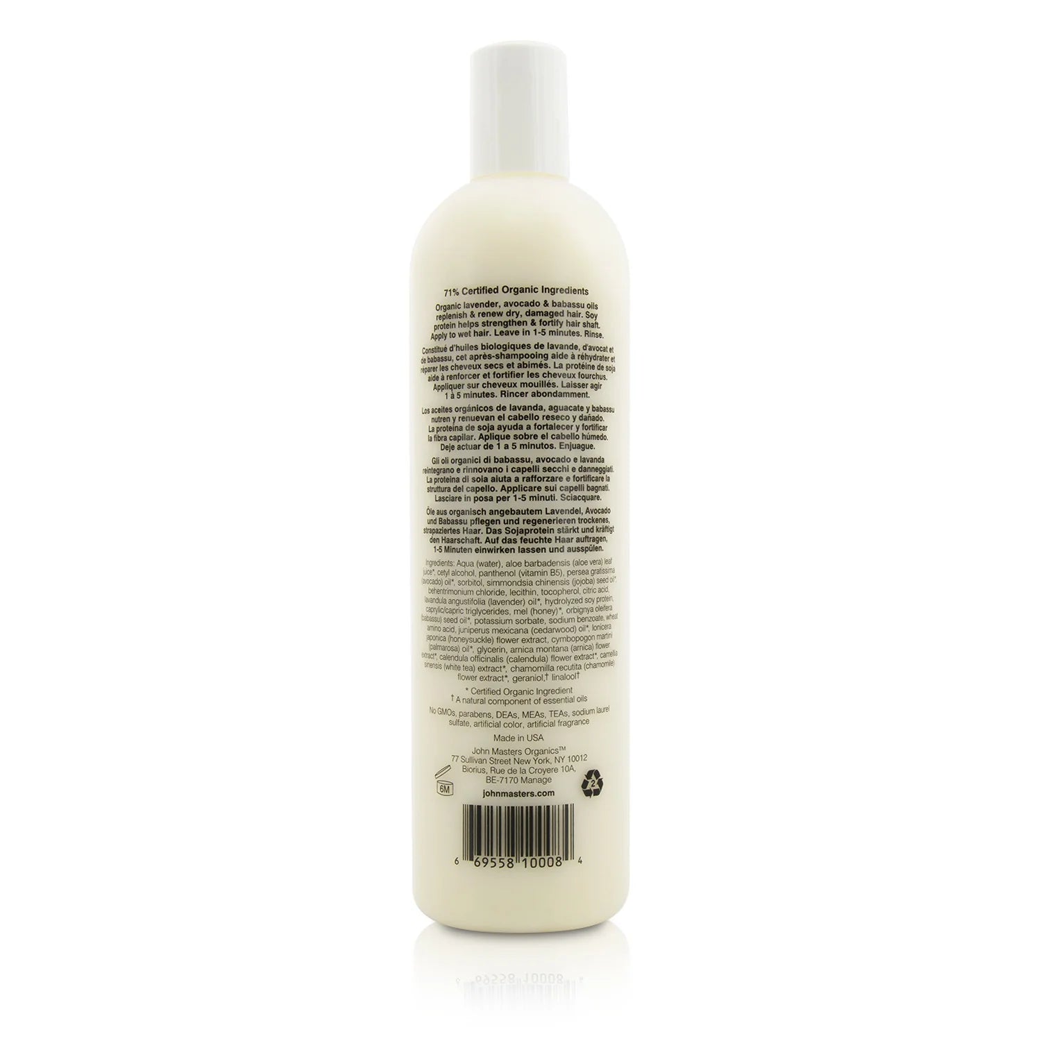 Lavender & Avocado Intensive Conditioner 473ml B164430