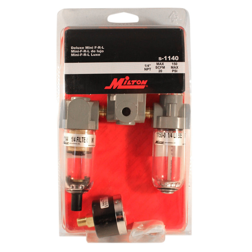 1/4" NPT Deluxe FRL Trio G25441