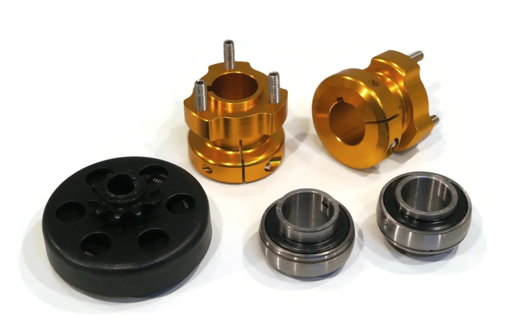 36 Inch Shaft Kit for Drift Trike Bikes with 4 Bearing Flangettes U150