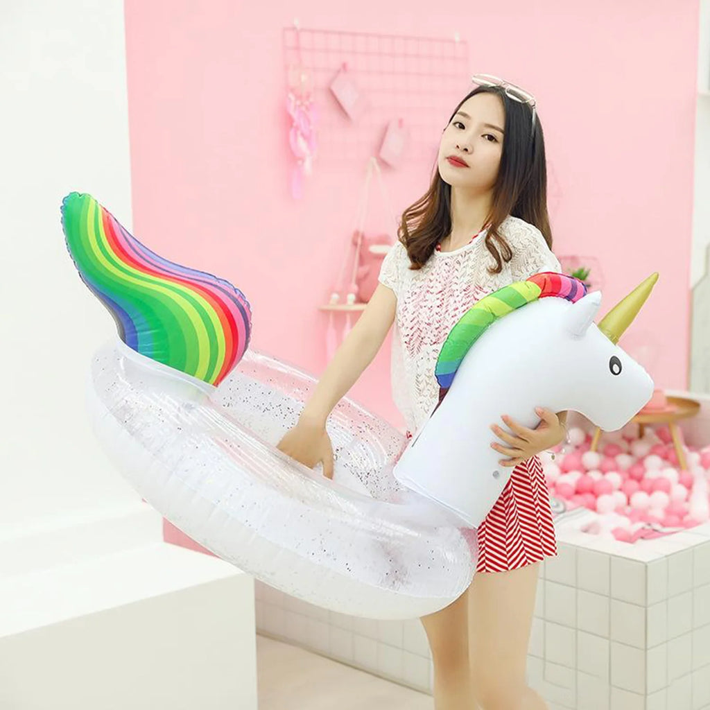 Inflatable Sea Horse Swimming Ring Water Toy (36 inc) C52462