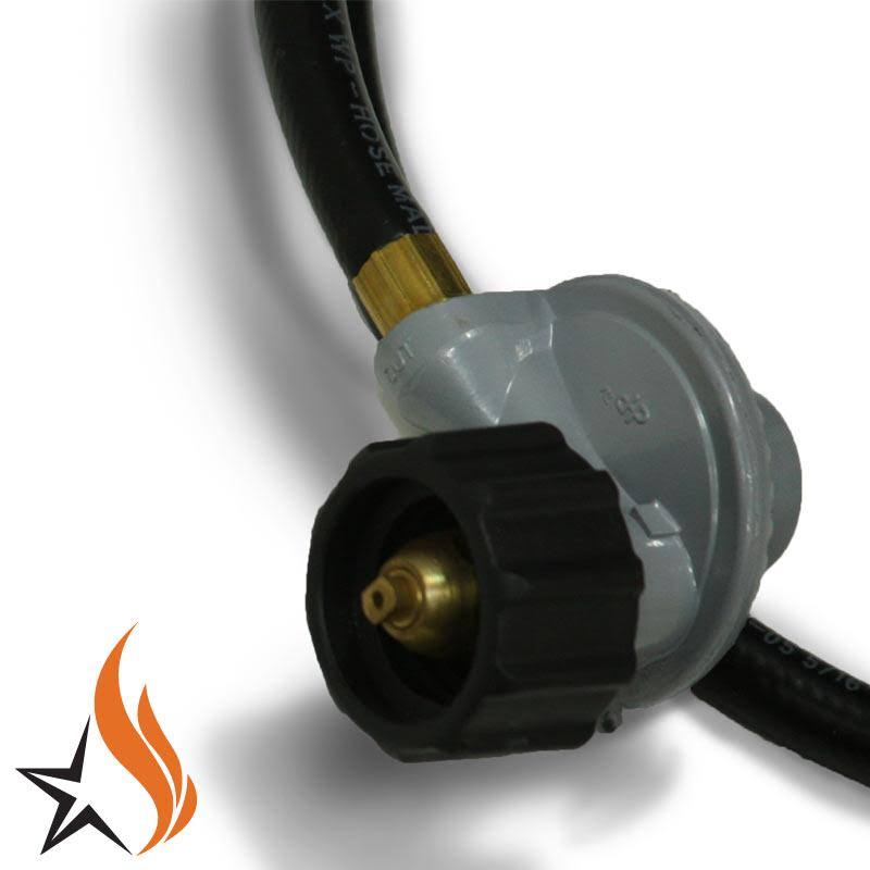 Fire Pit Propane Installation Kit with Chrome Key Valve N87985