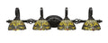 Four Light Bath Bar Dark N7860