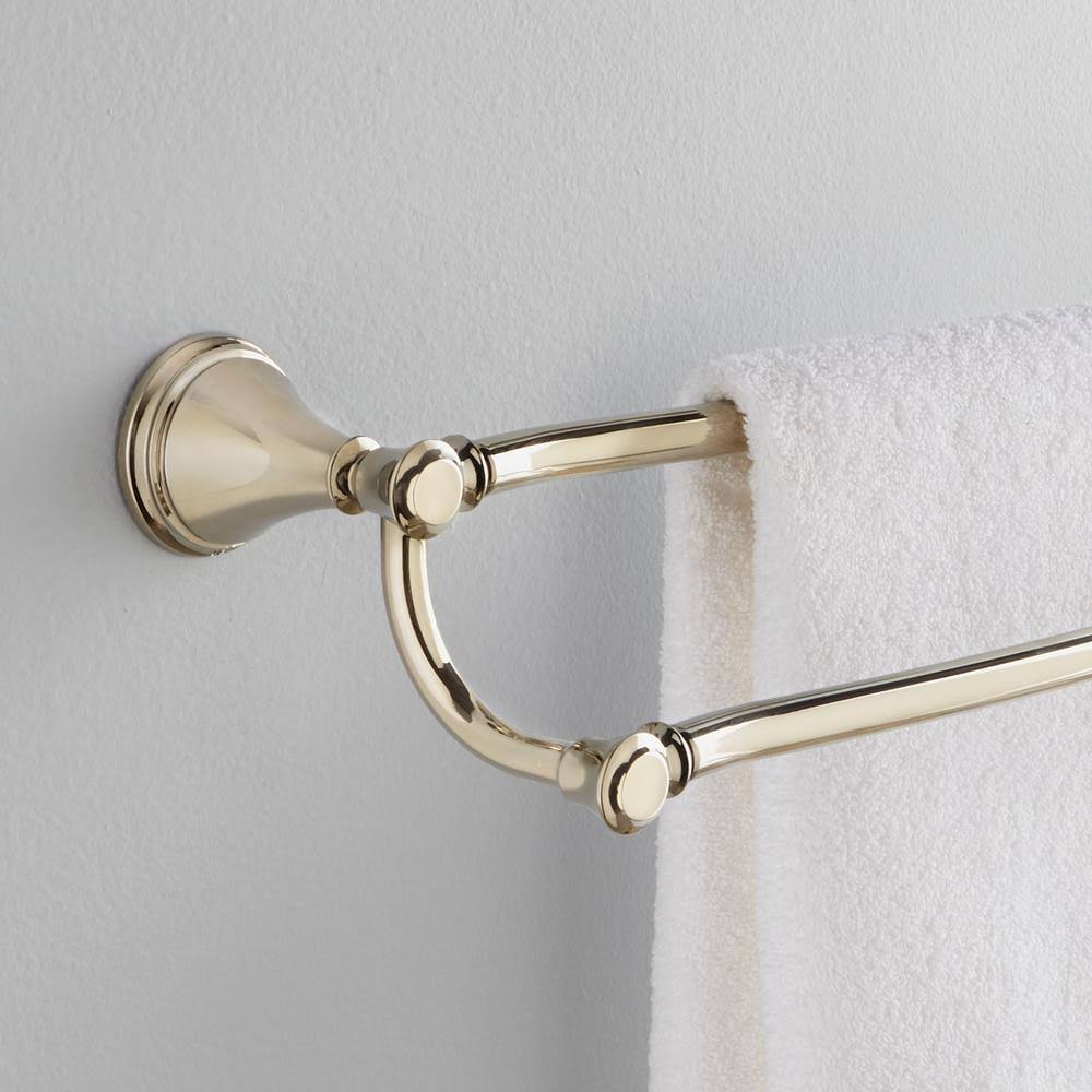 Polished Nickel Double Towel Bar U537
