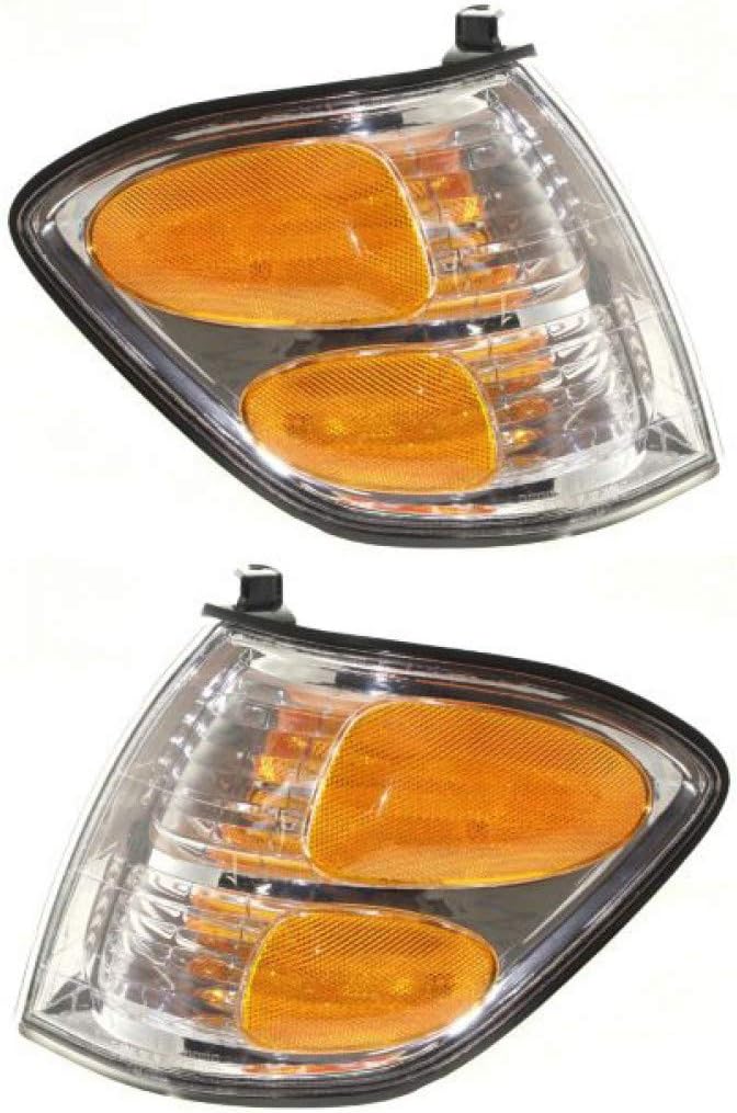 Signal Light Assembly Pair Driver and Passenger Side C6237