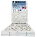 14x22x1 MERV 10 Furnace Air Filter, Qty:4 J601676