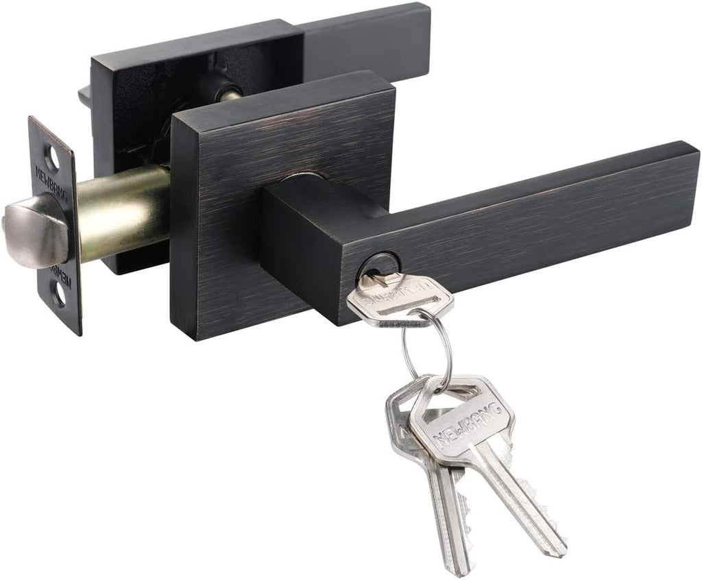 Oil Rubbed Bronze Door Lever Handle F831