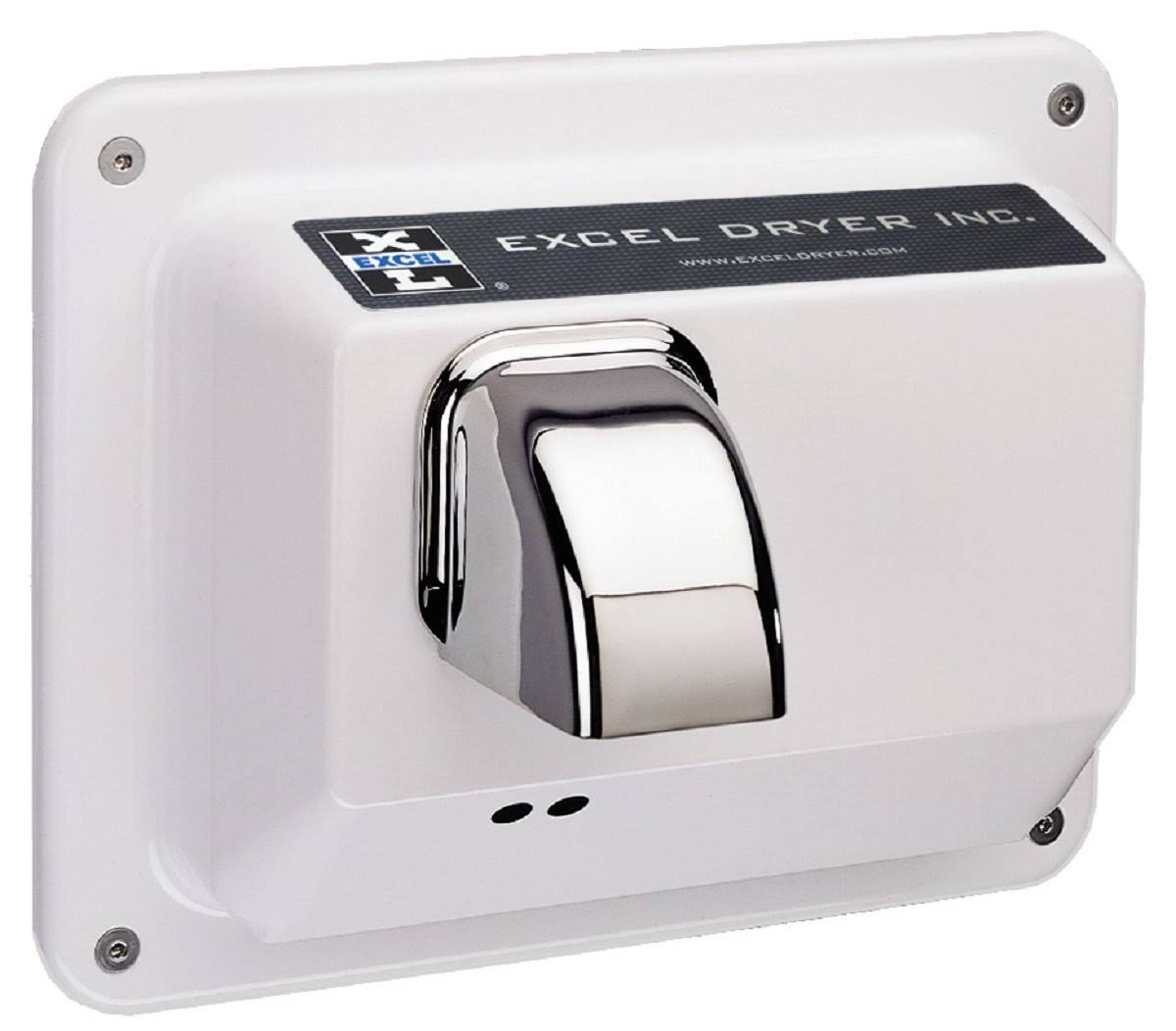 Recessed Mount White Hand Dryer N13280