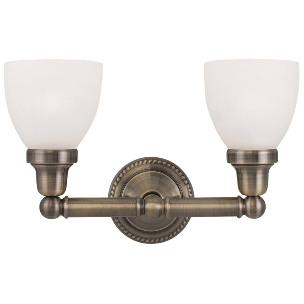 Chrome 2-Light Bath Light V57786