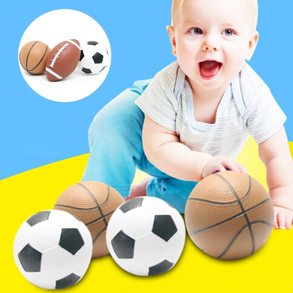 Mini Inflatable Rubber Ball Outdoor Sports Toy L987905