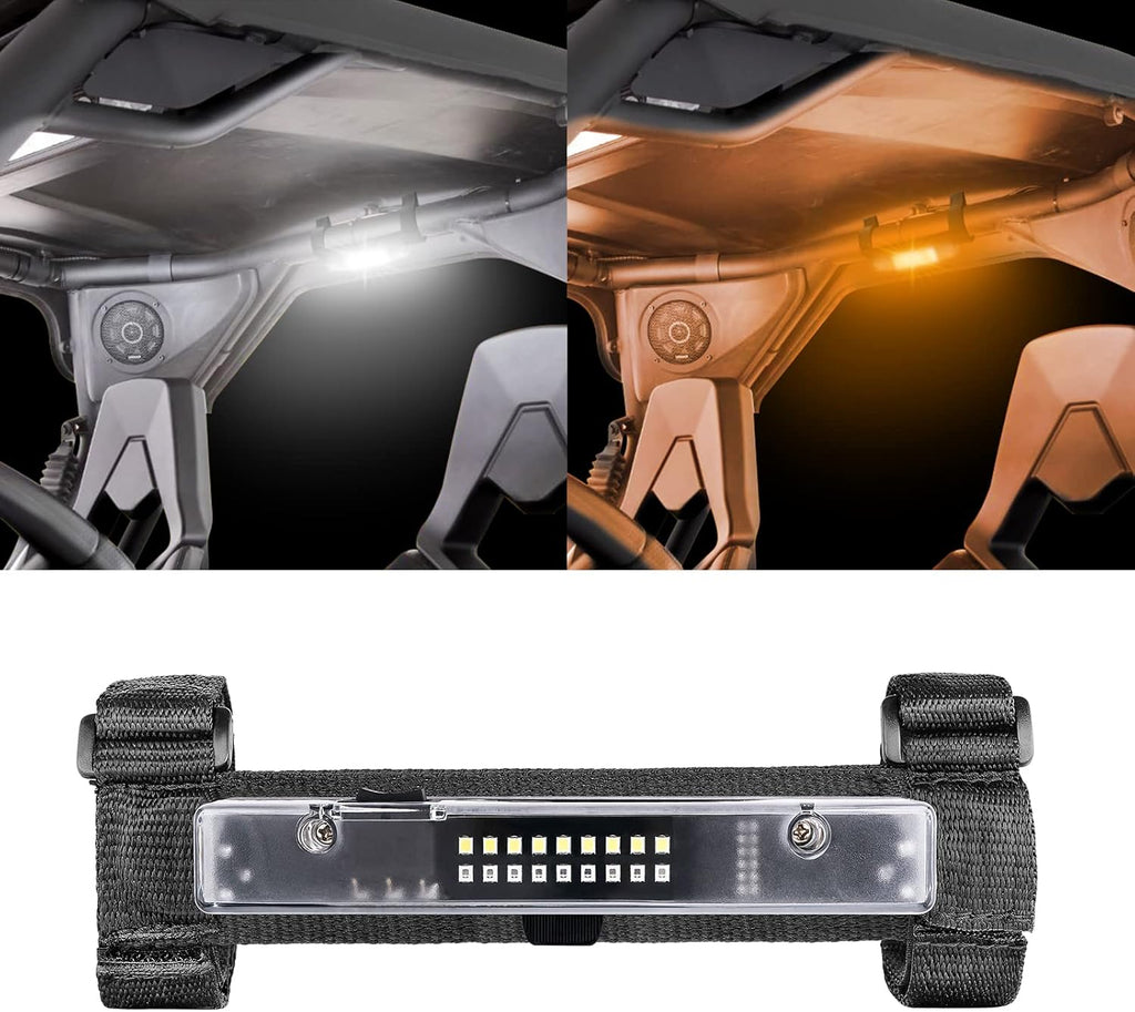 Black Dome Light for UTV ATV Roll Cage T79837