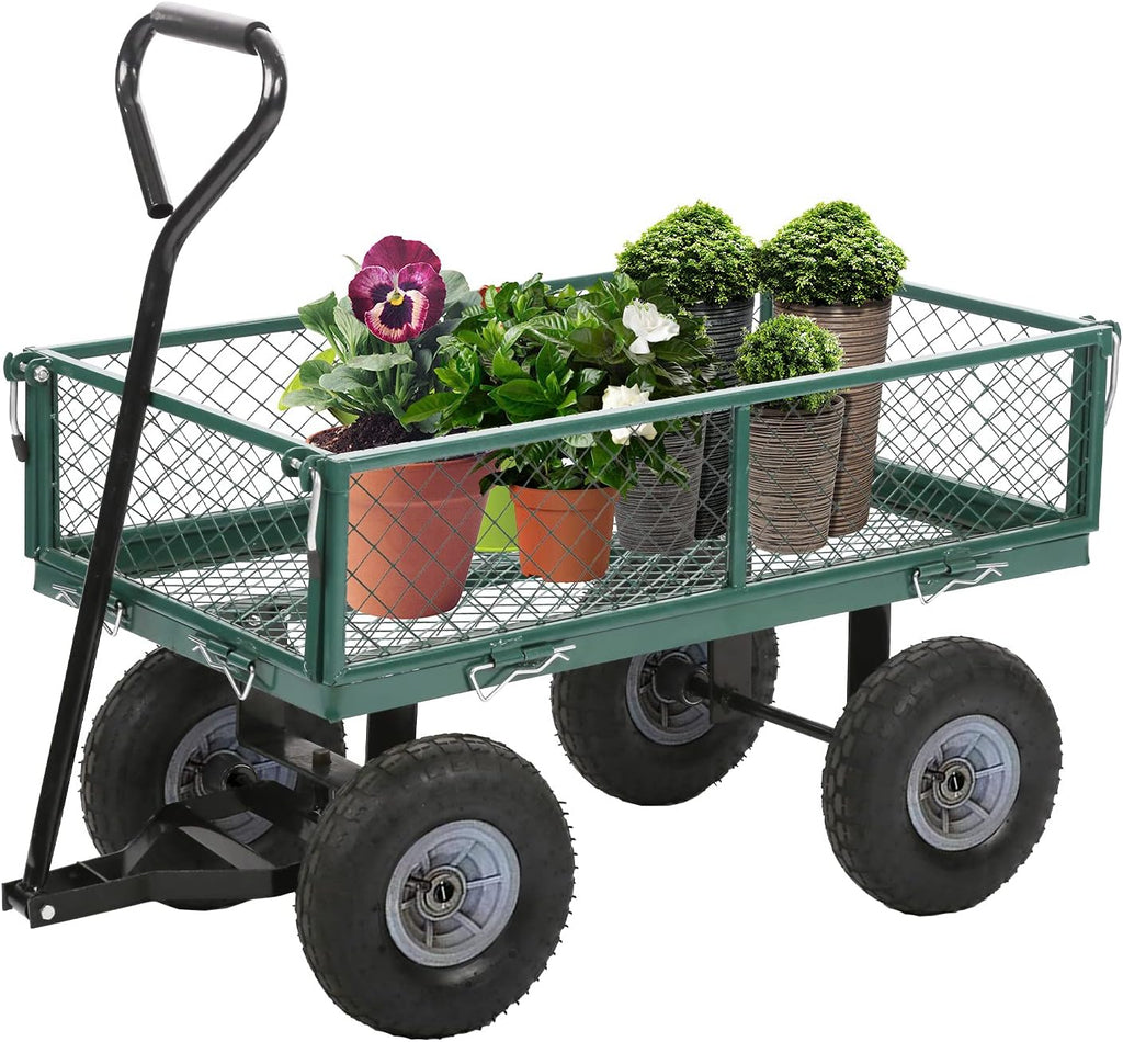 Heavy Duty Steel Utility Cart V9961