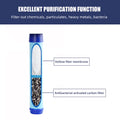 BPA Free Water Bottle with Carabiner B97511
