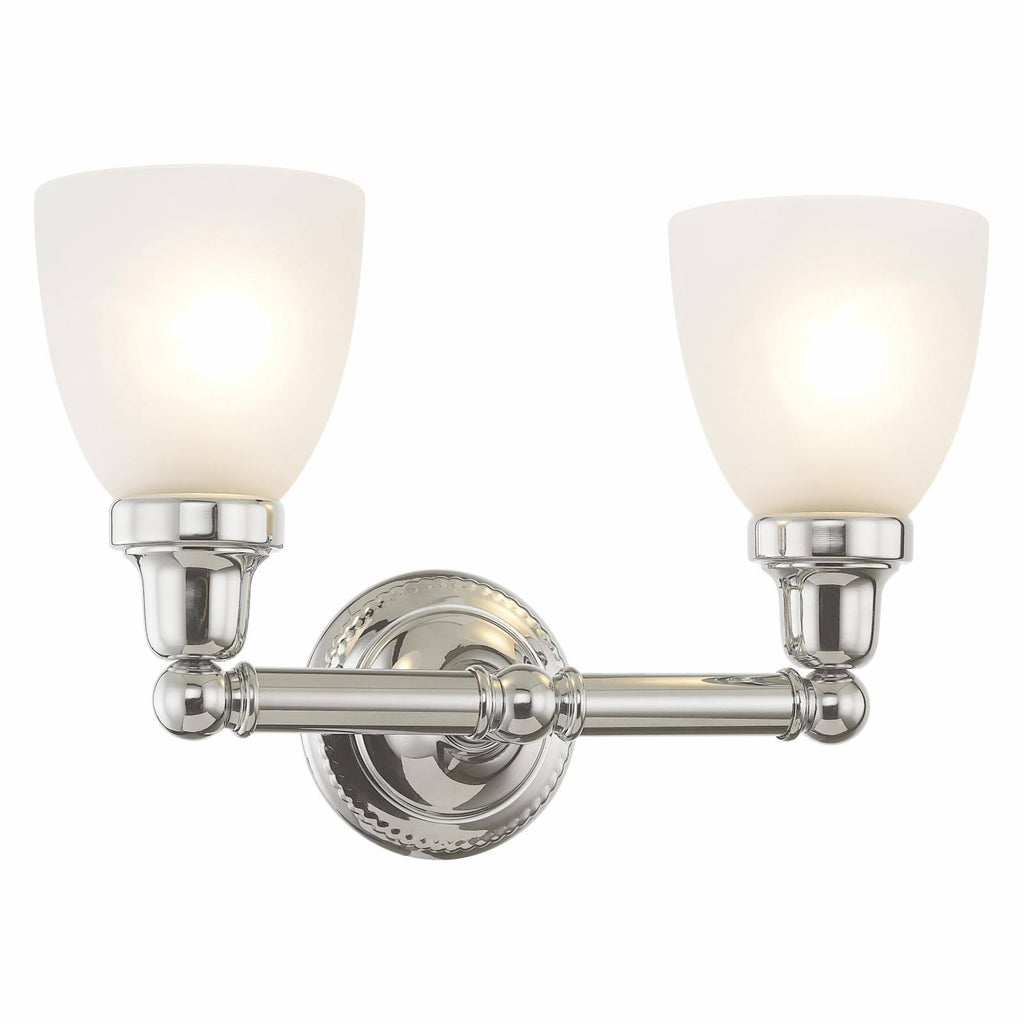 Chrome 2-Light Bath Light V57786