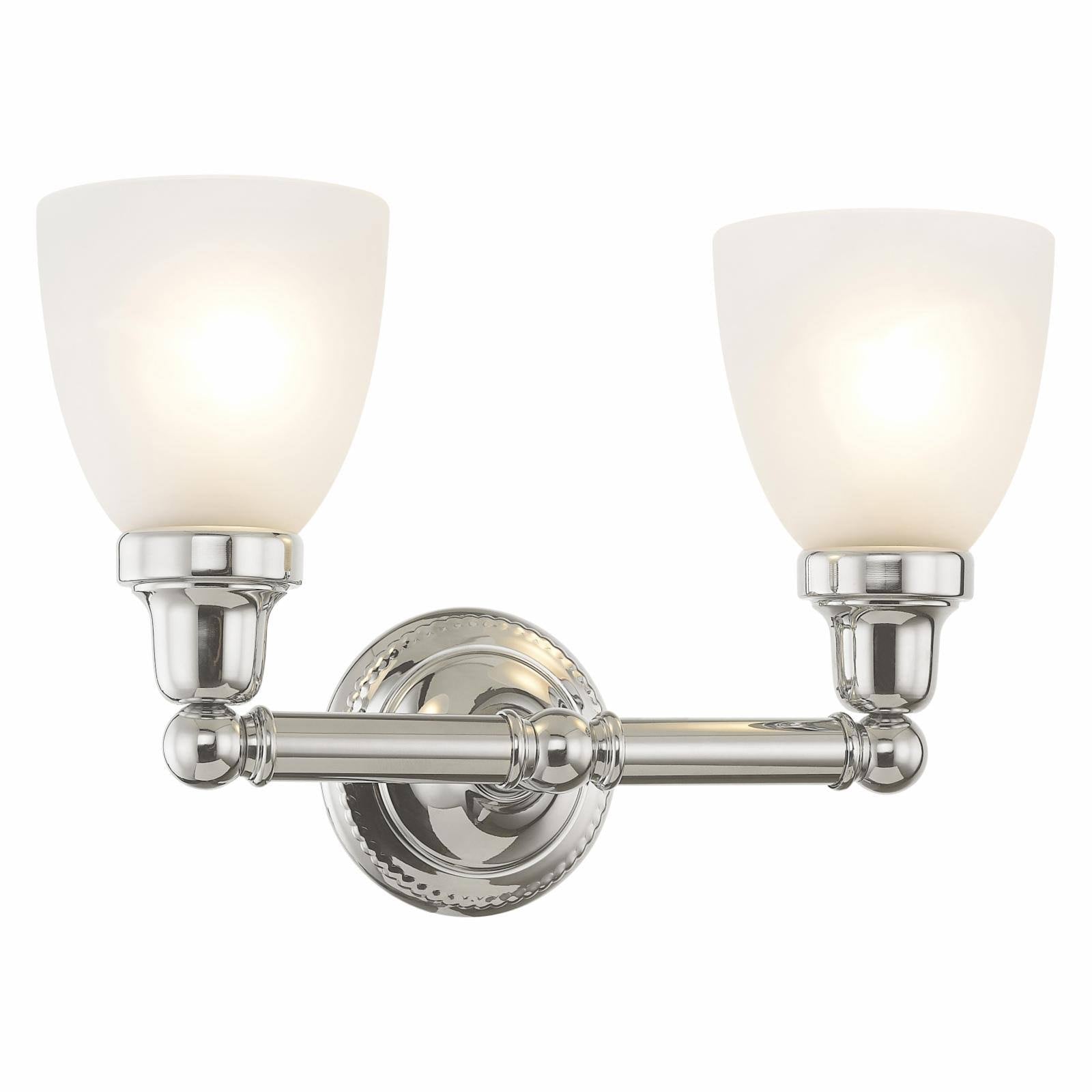 Chrome 2-Light Bath Light V57786