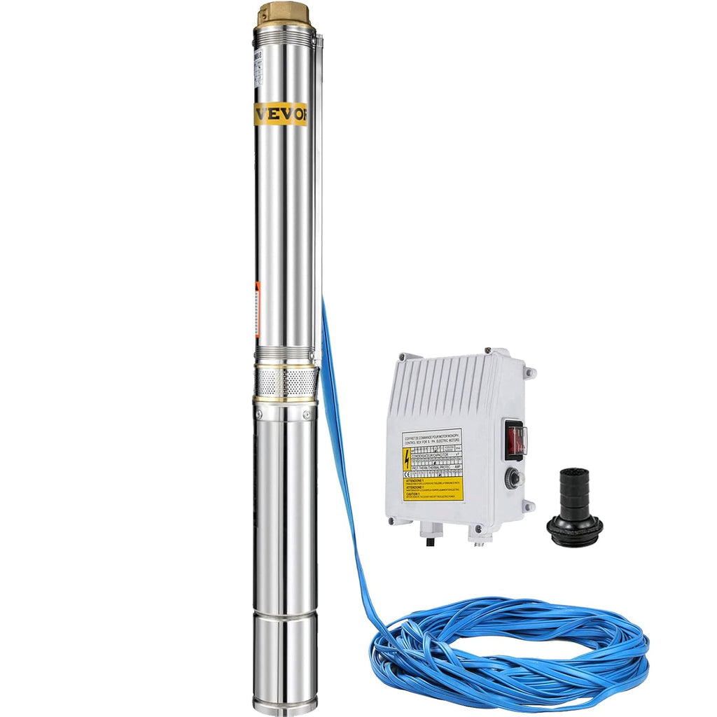 1.5 HP 220V Stainless Steel Submersible Well Pump X523