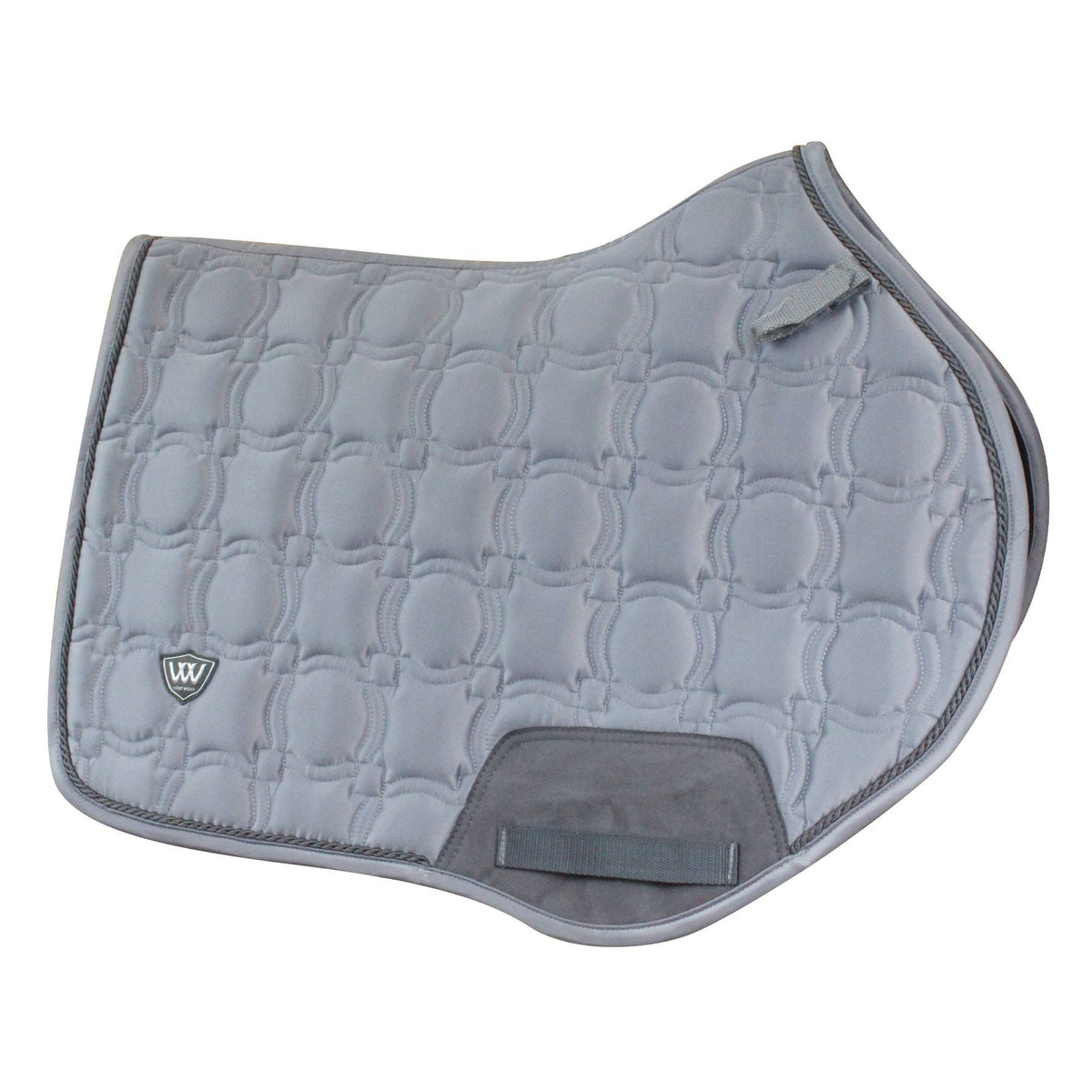 Brushed Steel Close Contact Saddle Pad Z913