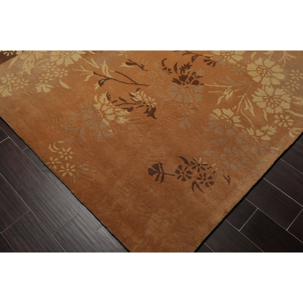 Hand Tufted 100 Wool Botanical Oriental Rug B938