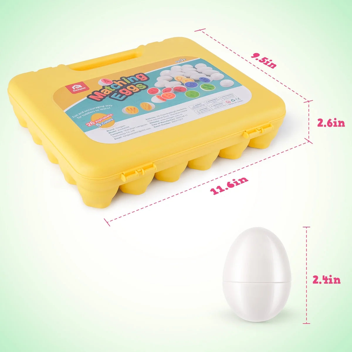 26PCS ABC Alphabet Learning Toys C292