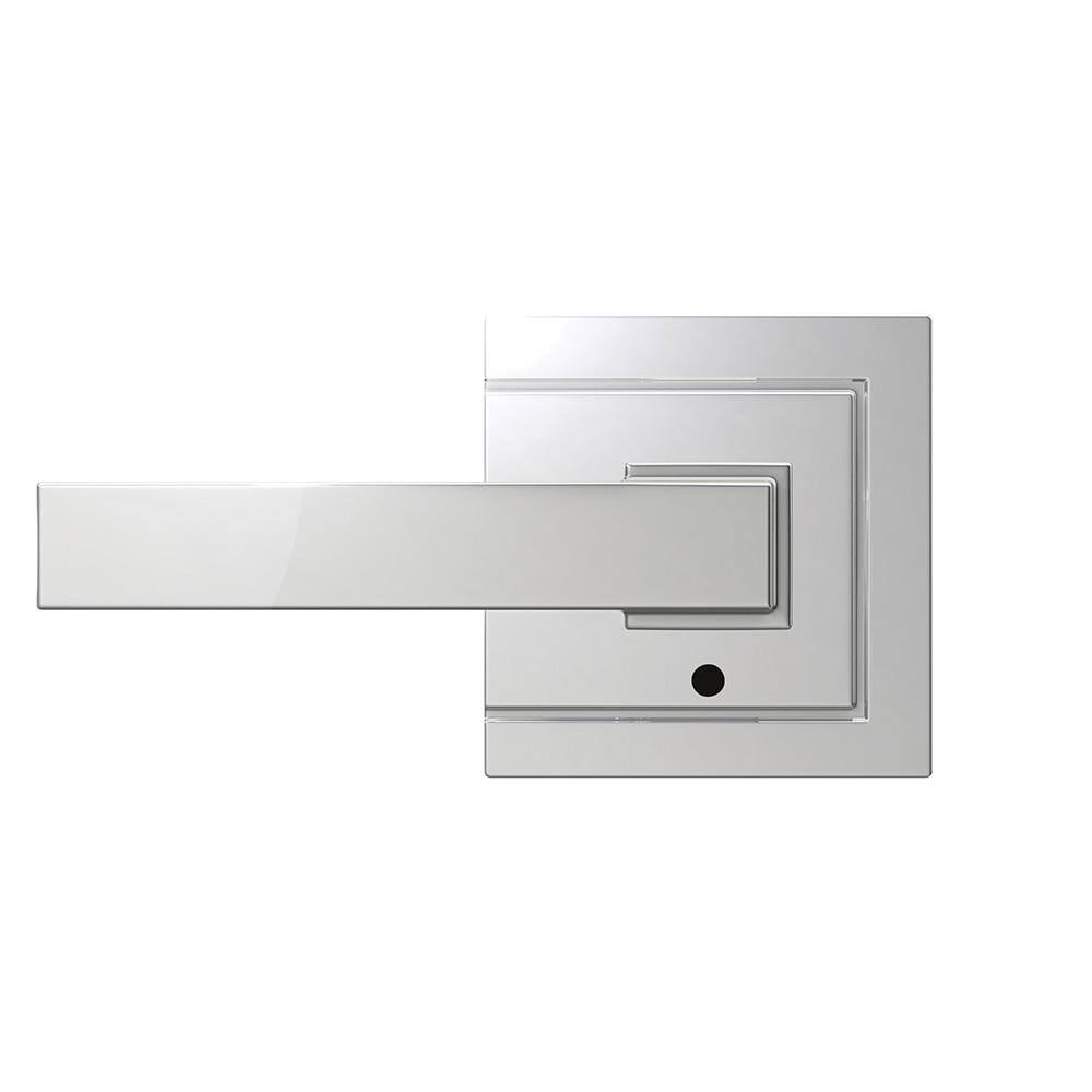 Bright Chrome Passage Door Lever Set H103651