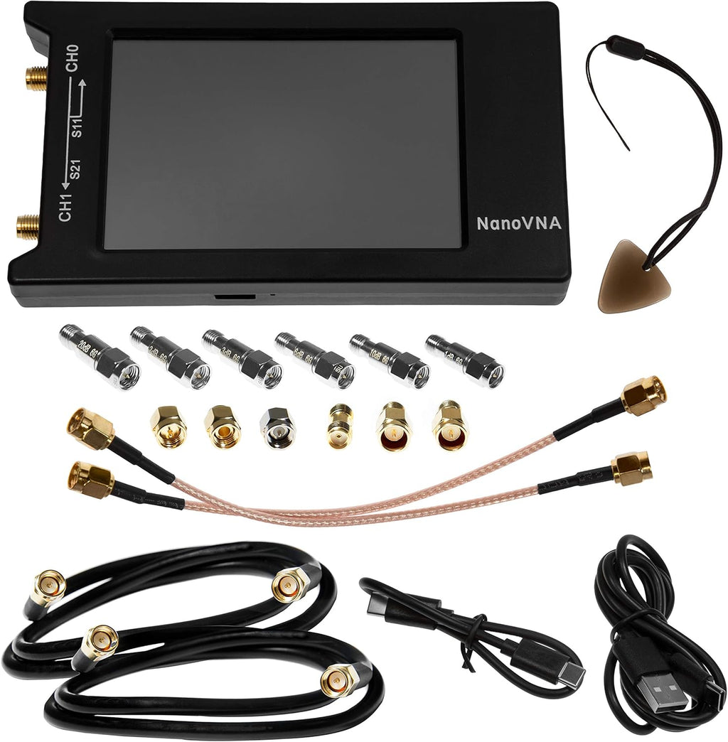 Vector Network Analyzer Kit 50kHz-1.5GHz Portable VNA with Calibration Kit, Pack of 2 J4468