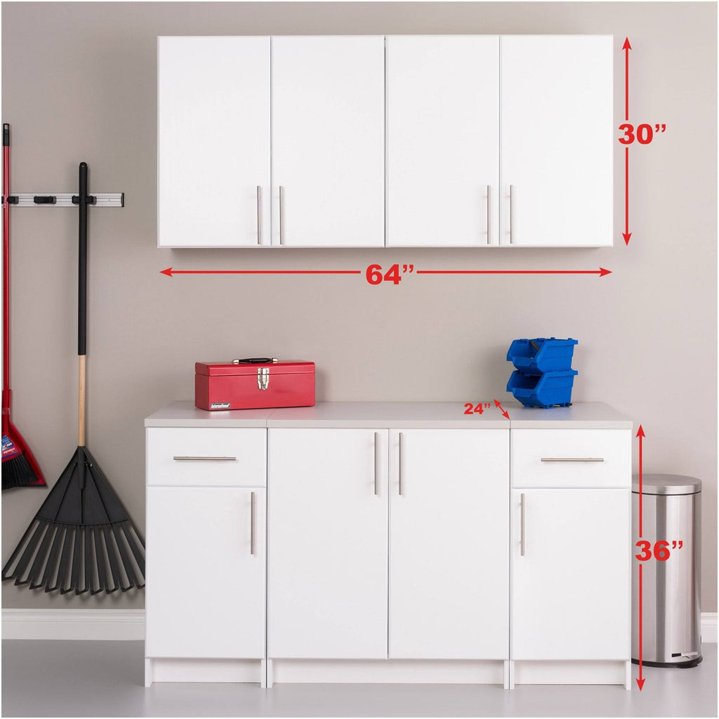 5 PC Black Storage Cabinet Set O387737