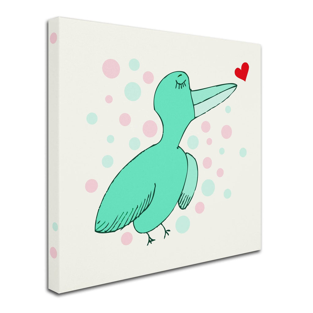Dreamy Love Bird Canvas Art R78851
