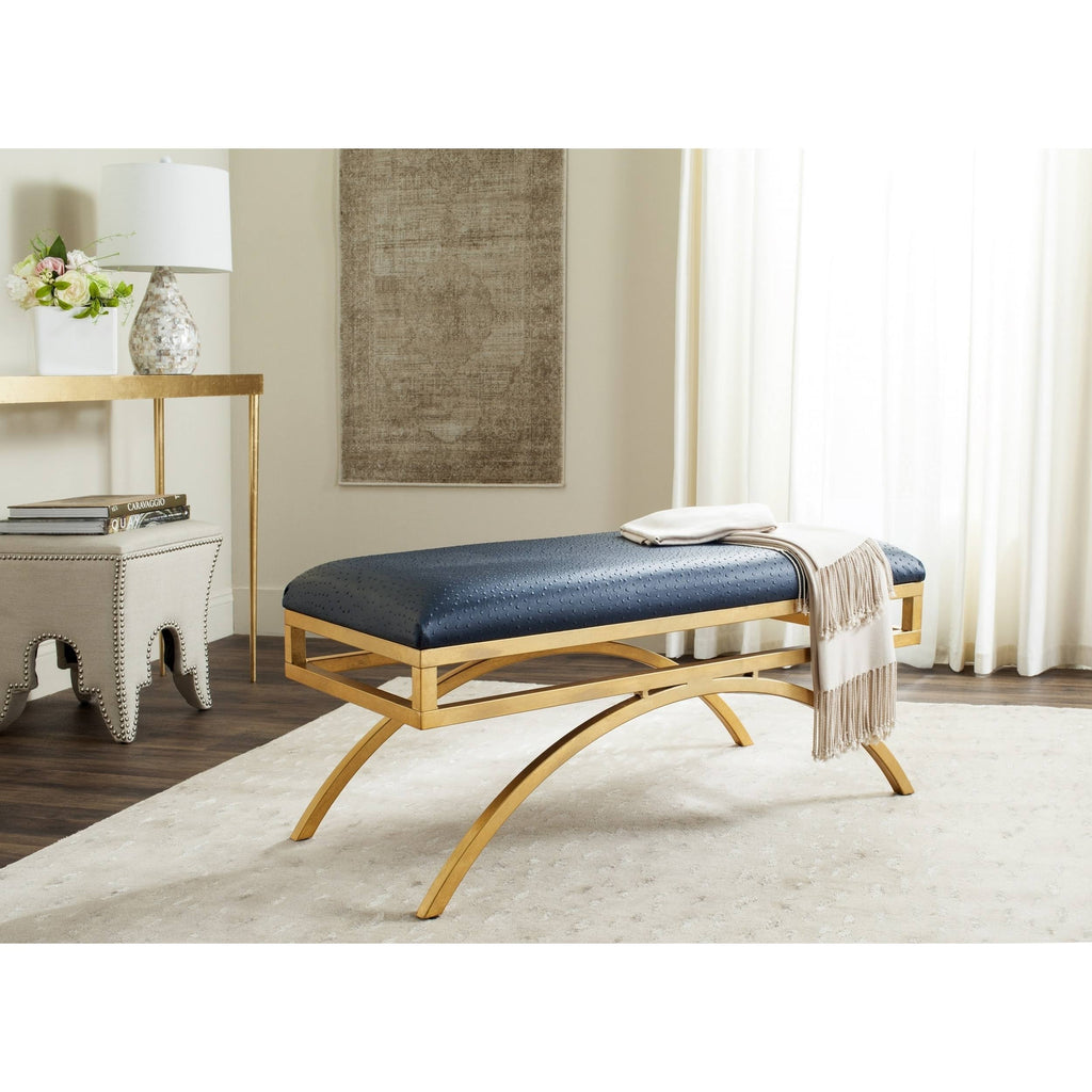 Navy / Gold Arc Bench Z697729