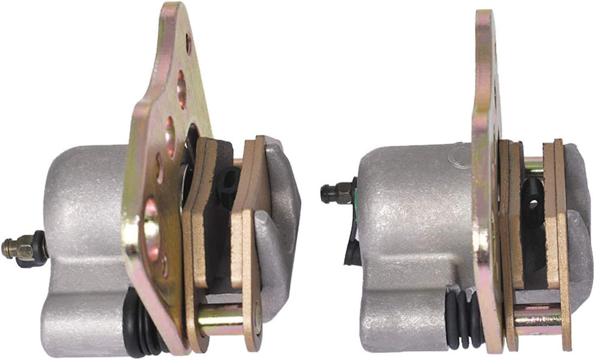 Front Brake Caliper Left Right w/Pads Pack of 2 D708