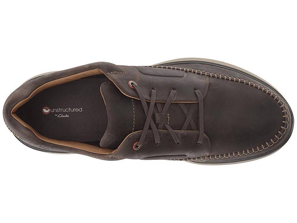 Dark Grey Leather Lace-Up Shoes C5508