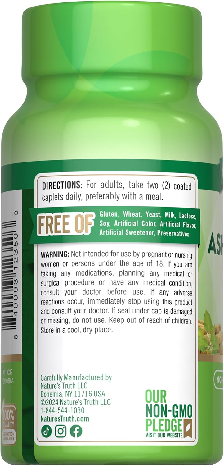 60 Capsules Ashwagandha Supplement G50498