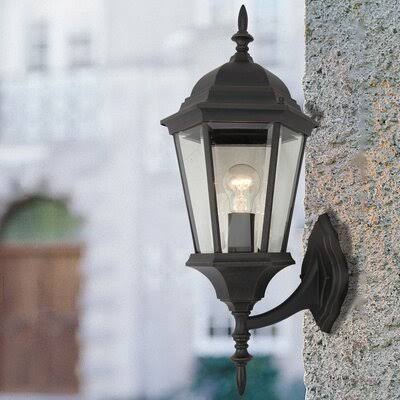Oil Rubbed Bronze Outdoor Wall Lantern T462094
