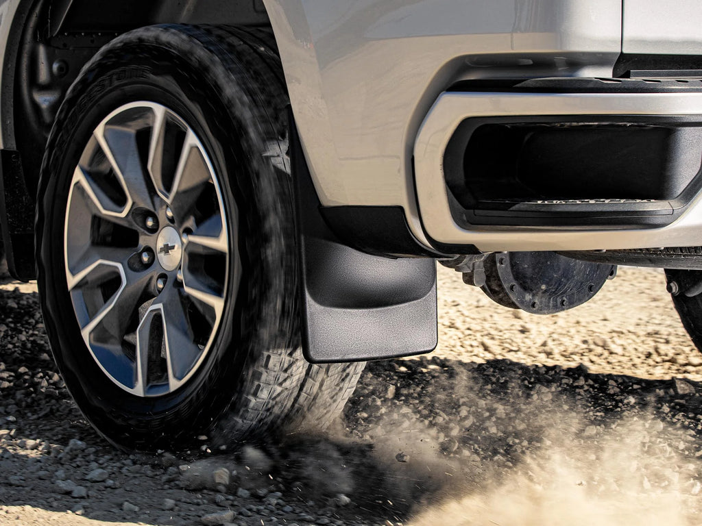 Black No Drill Splash Guard MudFlaps Front & Rear Set C62229