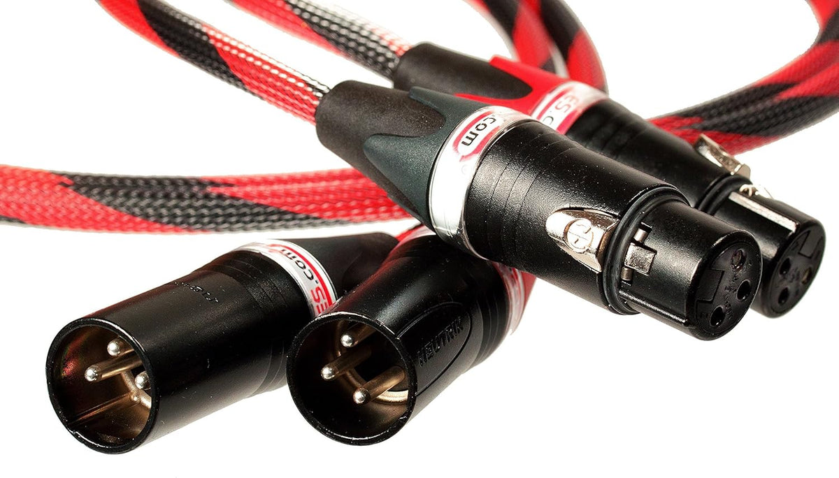 Silver Serpent II Balanced XLR Audio Cable, 1 meter, Stereo Pair Z568261