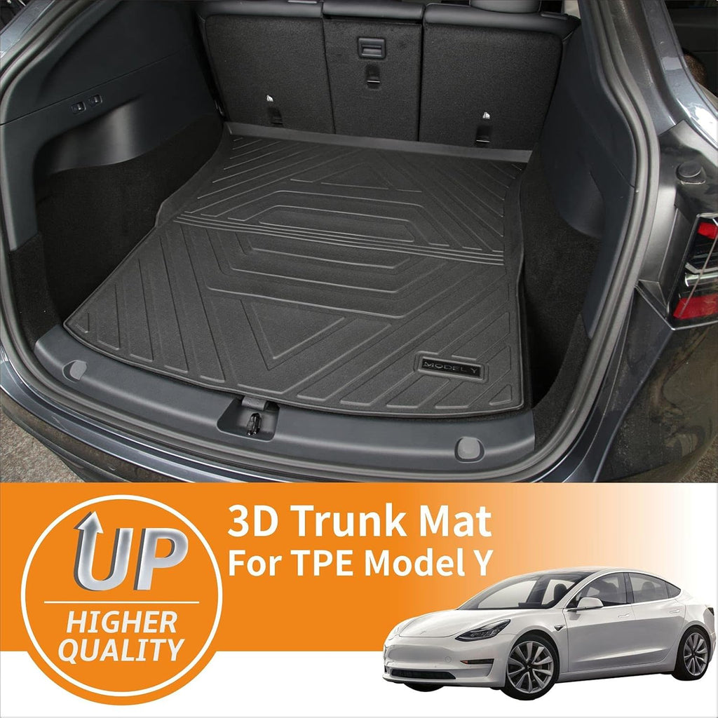 TPE Material Waterproof Rear Cargo Mat for Tesla Model Y L140994