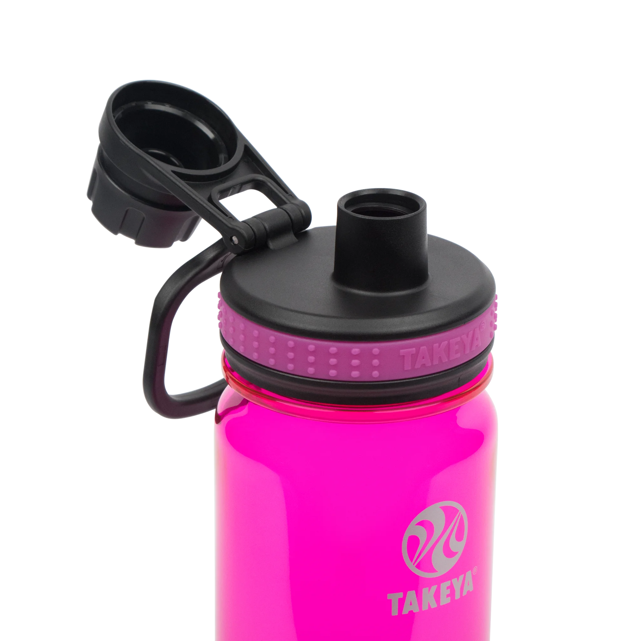 18oz Tritan Straw Bottle 3pk Black Fuchsia Royal L845047