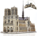 3D Puzzle Notre Dame de Paris Cathedral Model Kit, 293 Pieces Pack of 2 Y475