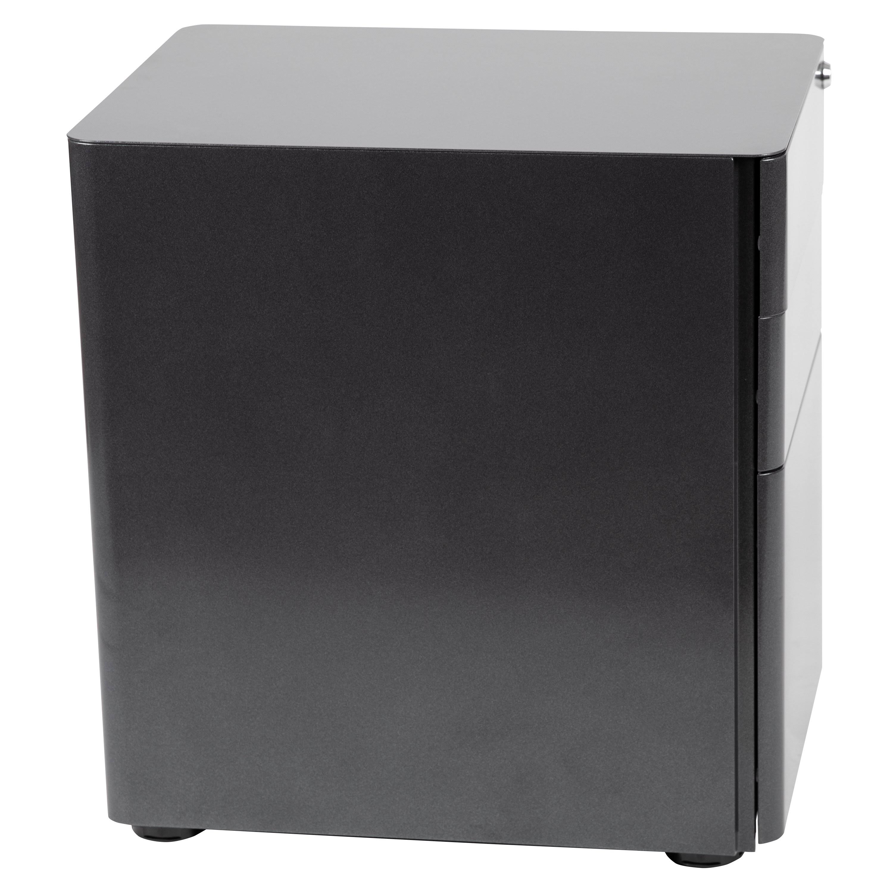 Red 3 Drawer Filing Cabinet O51621