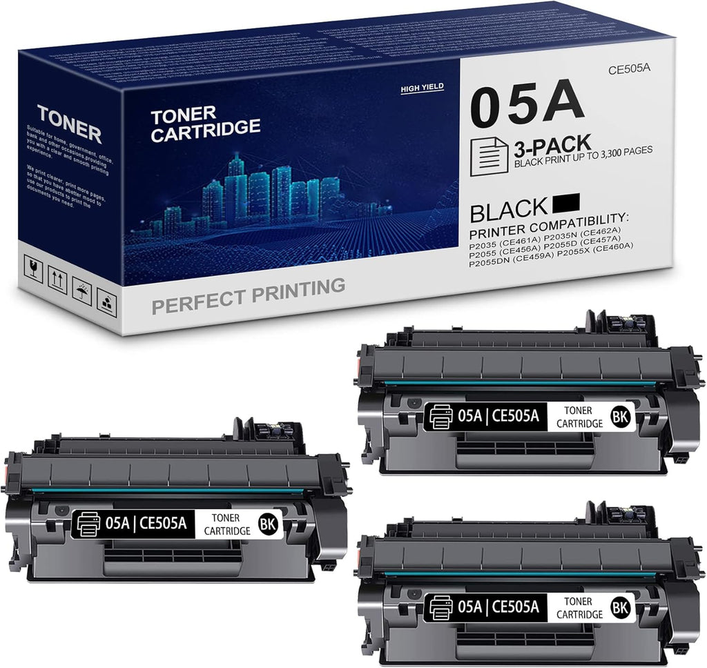 Black 3-Pack Toner Cartridge P4442