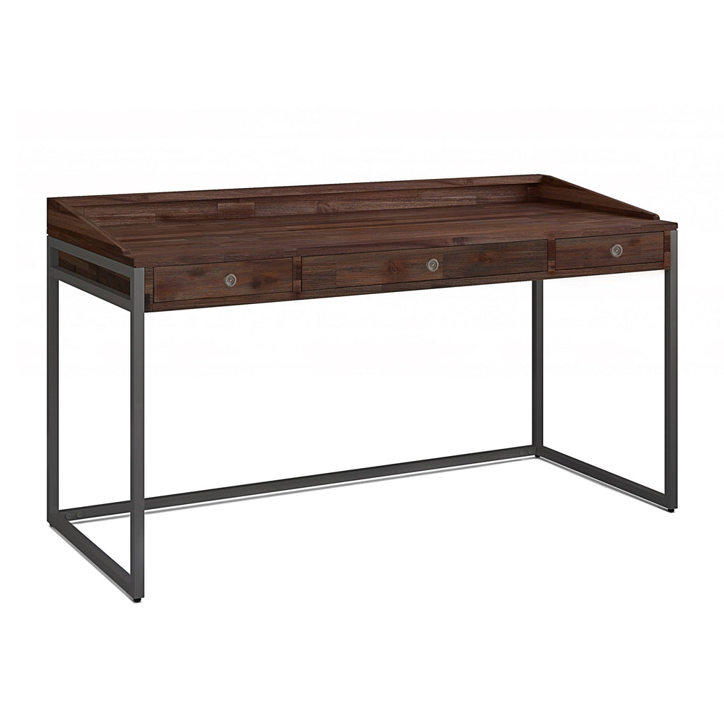 Solid Acacia Wood Writing Office Desk U828074