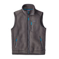 Forge Grey Retro Pile Vest O127654